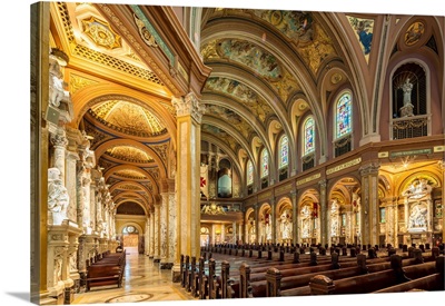 USA, New York, Western New York, Buffalo, Our Lady Of Victory Basilica, Interior