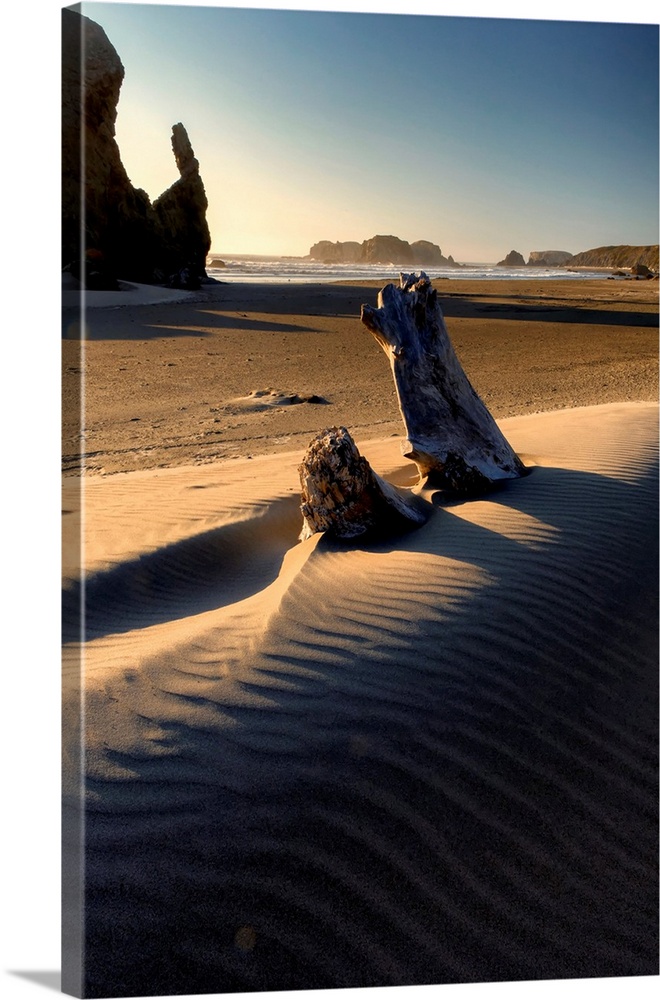 USA, Oregon, Bandon. Beach landscape.