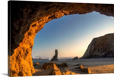 USA, Oregon, Bandon, Beach Landscape