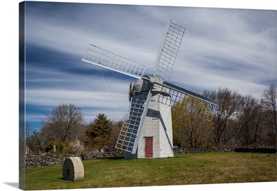USA, Rhode Island, Jamestown, Jamestown Windmill, Built 1787