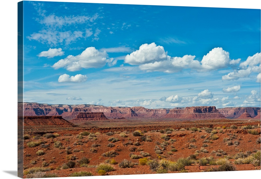 North America, USA, Utah, Bluff, Valley of The Gods, Panorama, Bears Ears National Monument