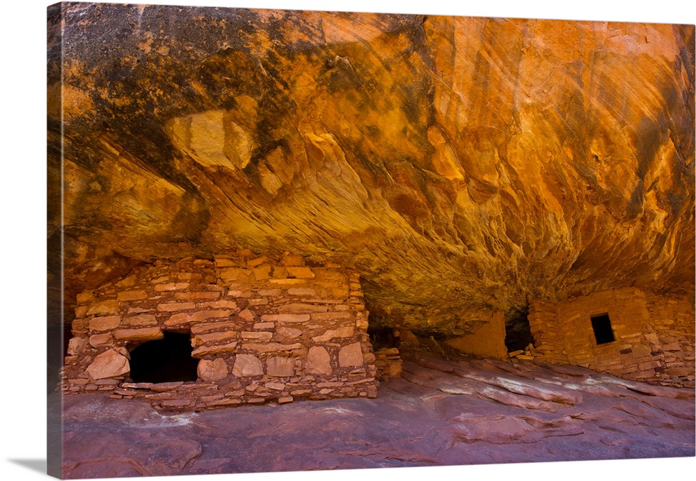 North America, USA, Utah, Cedar Mesa,  Bears Ears National Monument, Anasazi House of Fire Ruins