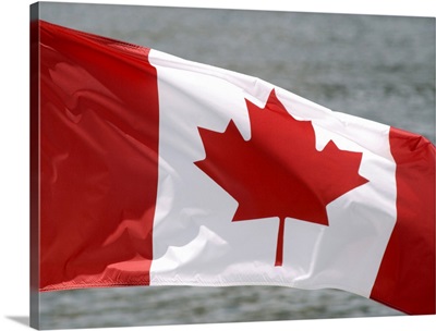 Victoria, Canada, Canadian flag flying