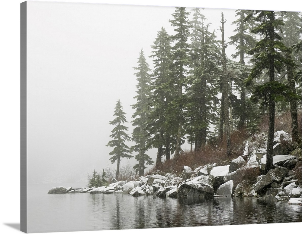 Washington State, Central Cascades. Mason Lake. United States, Washington State.