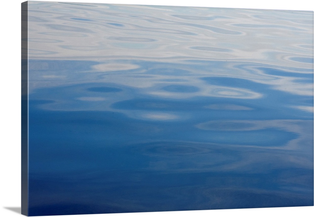 Water ripple abstract