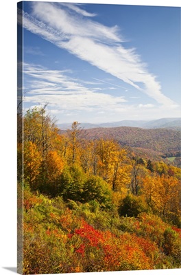 West Virginia, Cheat Bridge, Monongahela National Forest, fall foliage, Route 250