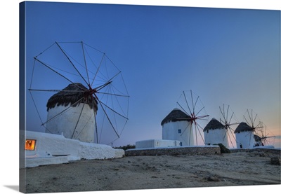 Windmills Of Mykonos, Greece