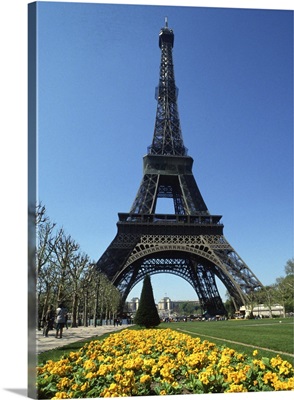 World famous Eiffel Tower, Paris, France