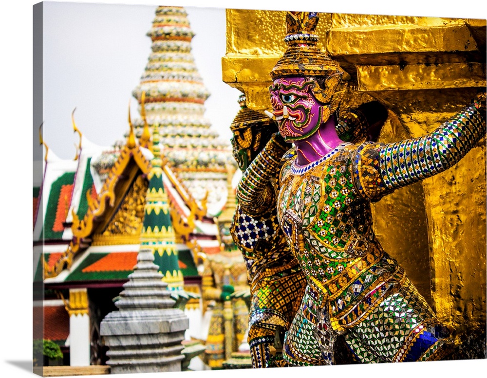 Yaksha at wat phra kaeo The Grand Palace