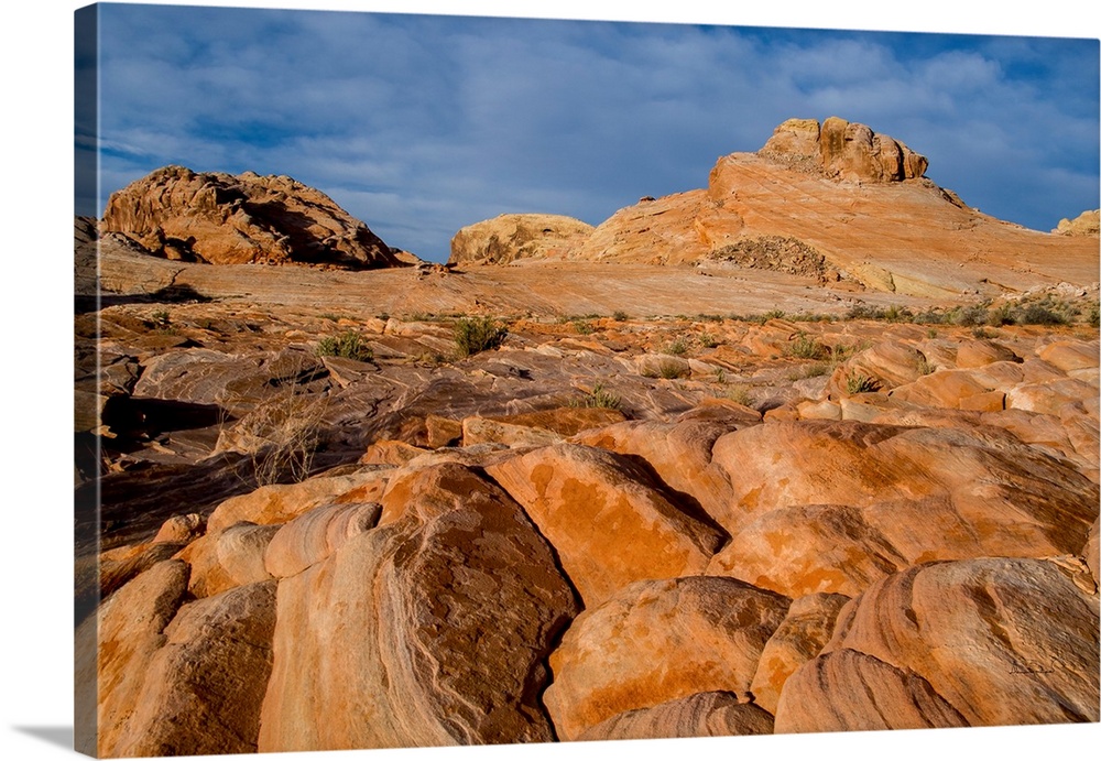 Sandstone formation in Valley of Fire State Park, Nevada, USA.
