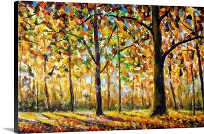 Autumn Forest Landscape