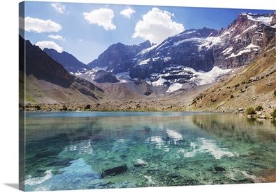Beautiful Serene Lake In Fanns Mountains, Tajikistan