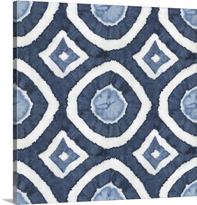 Blue Tie-Dye Pattern