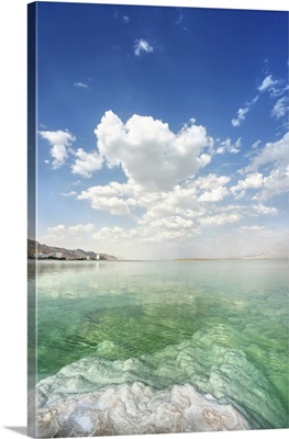 Dead Sea Landscape On A Summer Day
