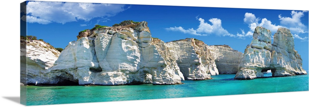 Greek holidays - beautiful island Milos.