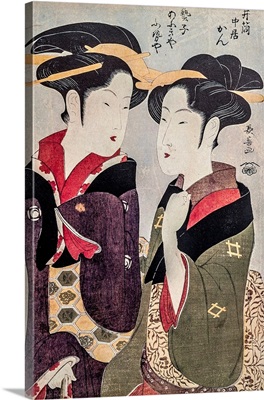 Nakai Kan And Geisha Fuseya, Eishosai Choki