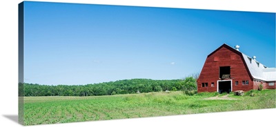 Panoramic Farm Landscape