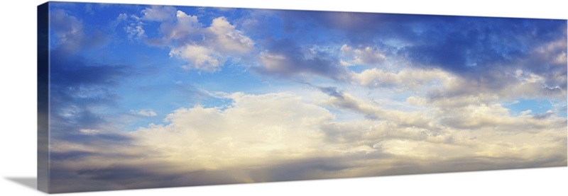 Panoramic View Of Cloudy Sky | Great Big Canvas