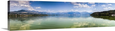 Panoramic View Of Kastoria Lake, Greece