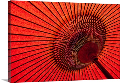 Red Japanese Umbrella
