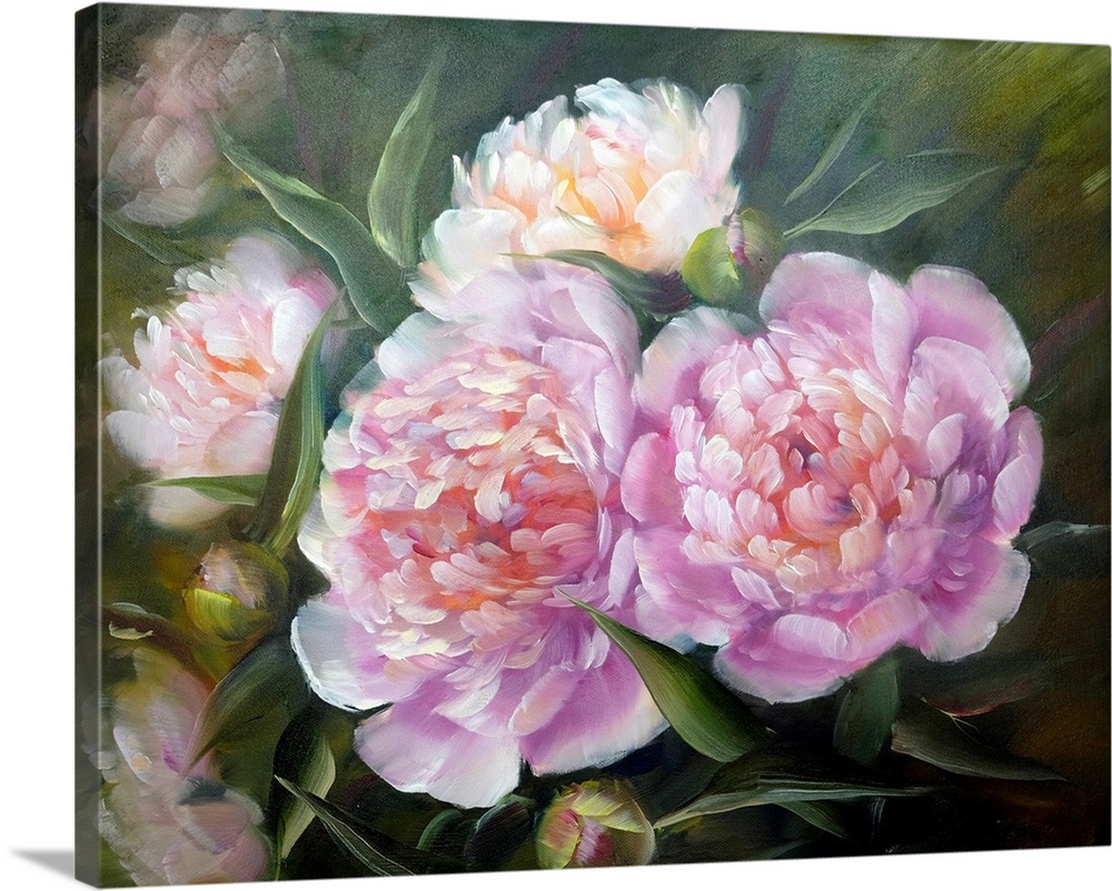 Romantic Pink Peonies