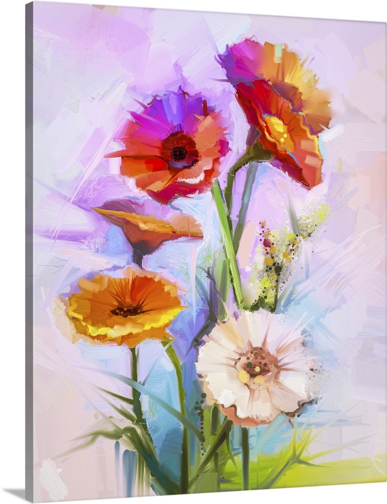 Spring Gerbera Flower Bouquet