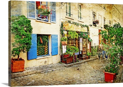 Streets Of Old Montmartre, Paris