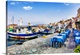 image thumbnail of Traditional Greece Series - Chalki Island With Old Boats And Taverna