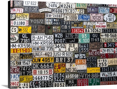 Various License Plates