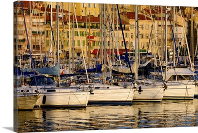 Vieux Port (Old Port) In Cannes, France