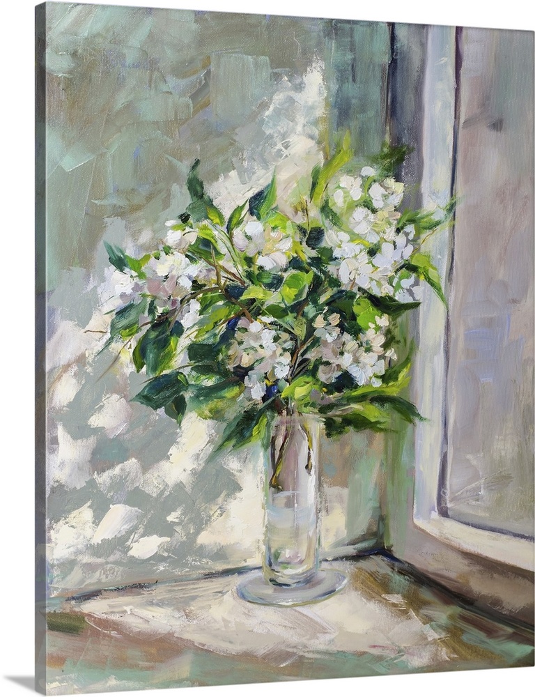 White Floral Still Life