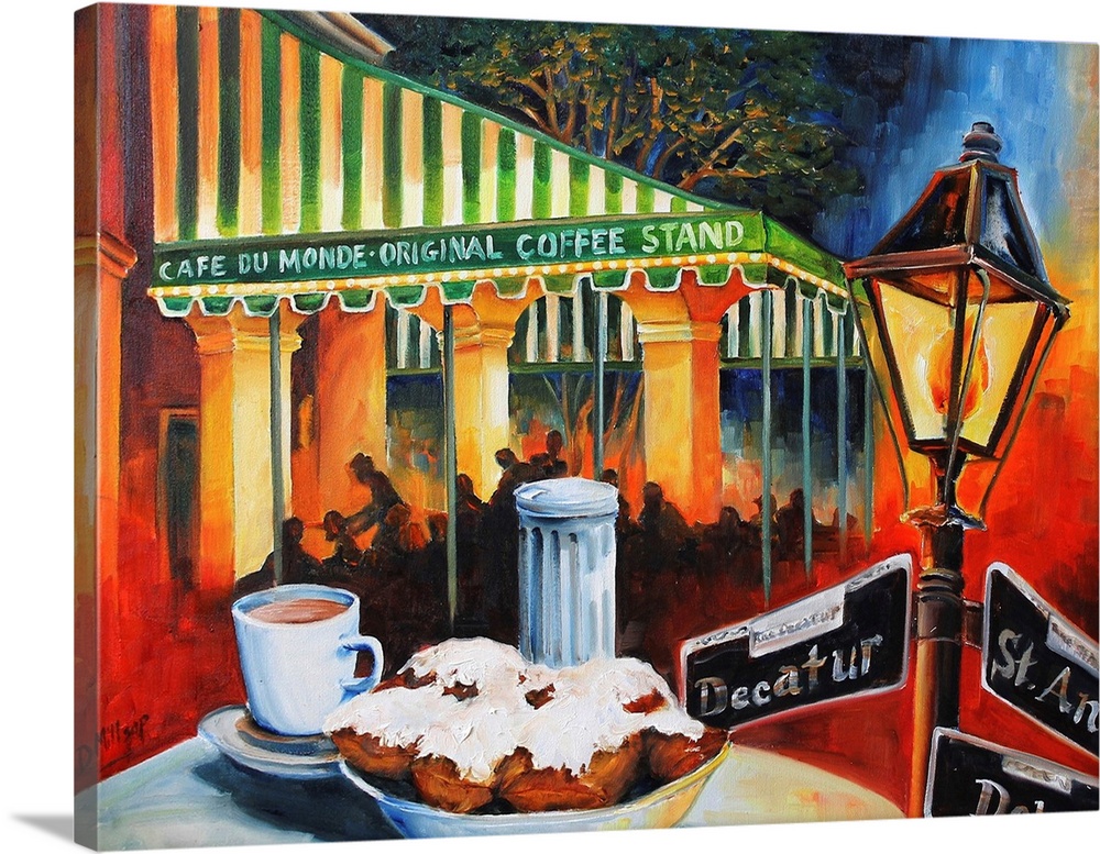 Beignets At Cafe Du Monde