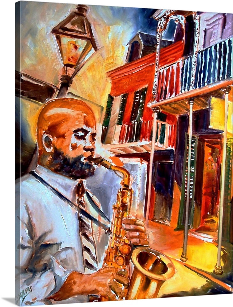 Big Easy Jazz Wall Art, Canvas Prints, Framed Prints, Wall Peels