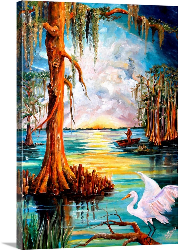 Down on the Bayou Wall Art, Canvas Prints, Framed Prints, Wall Peels