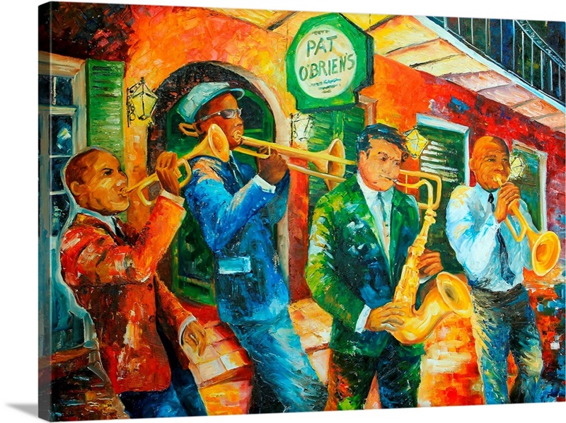 Jazz Poster Music Canvas Wall Art Painting on Canvas Abstract Canvas Art  Abstract Wall Art Artistic Painting Jazz Band Wall Decor Song Print -   Canada