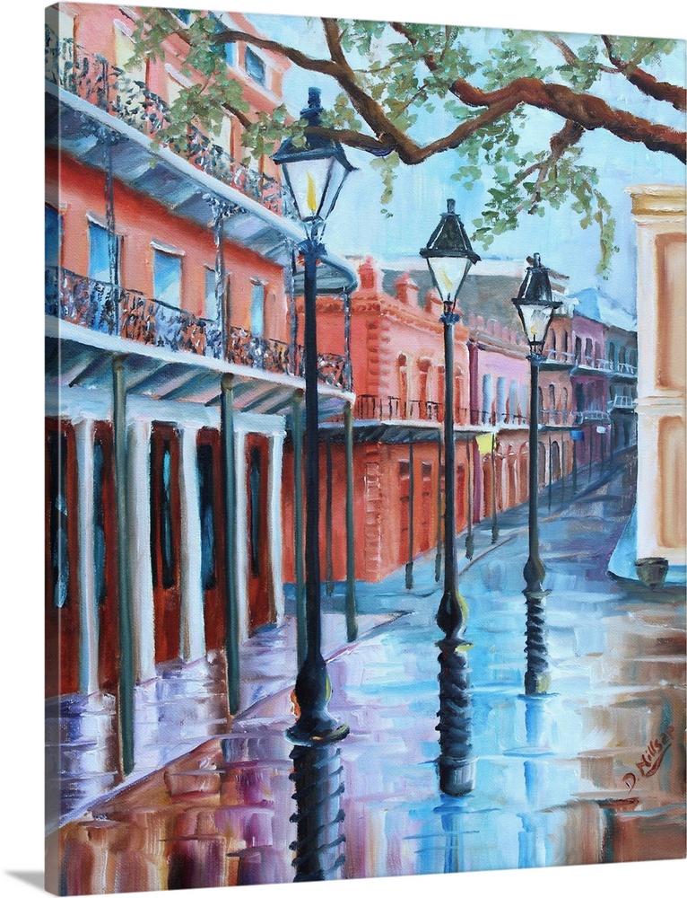 New Orleans February Rain