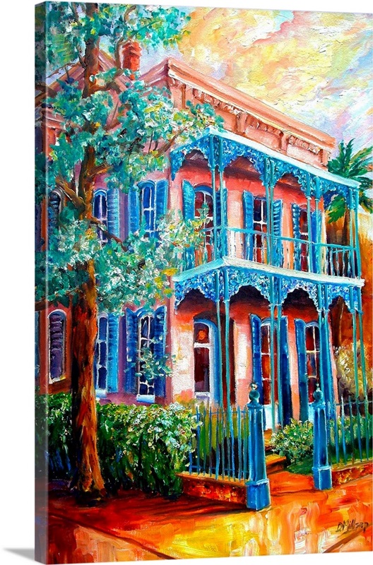 New Orleans Garden District Wall Art, Canvas Prints, Framed Prints