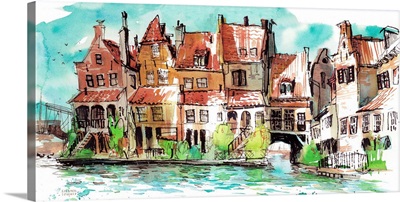 Canal Houses - Enkhuizen, Netherlands