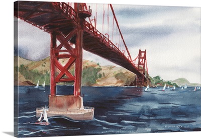 Golden Gate Bridge From Fort Point, San Francisco