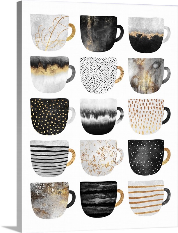 Pretty Coffee Cups 3 | Great Big Canvas