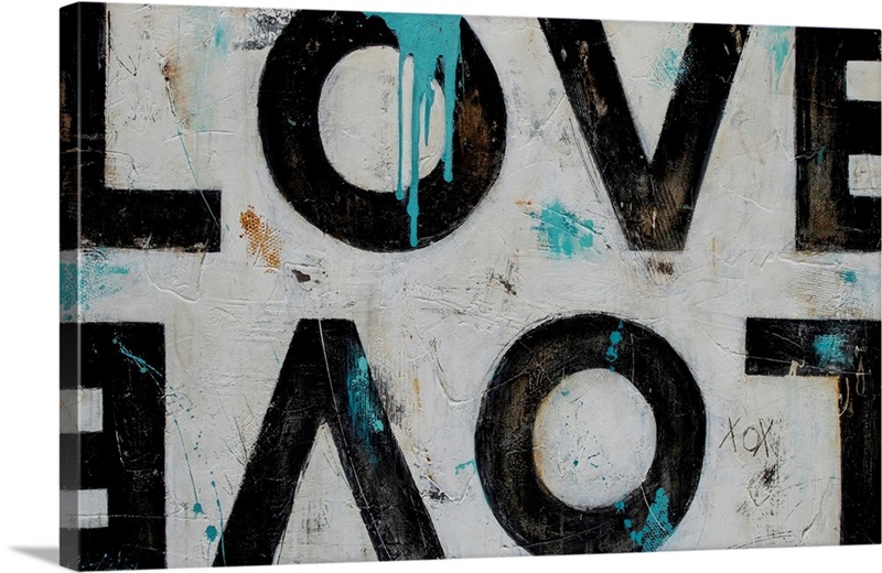 Spread The Love Wall Art, Canvas Prints, Framed Prints, Wall Peels