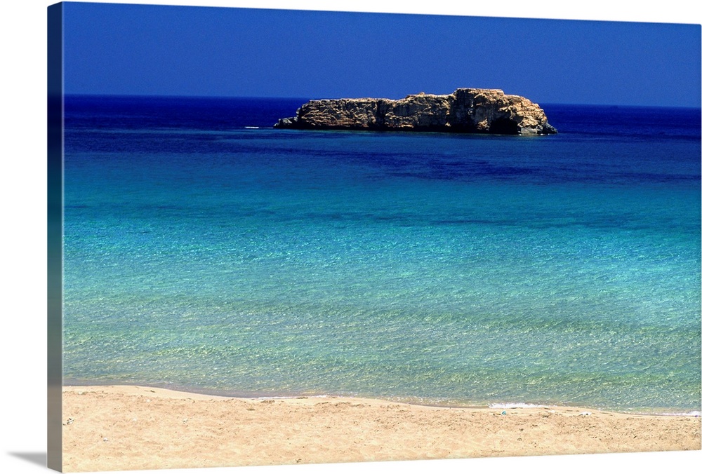 Libya, Libiya, Cyrenaica, Susah (Apollonia), beach