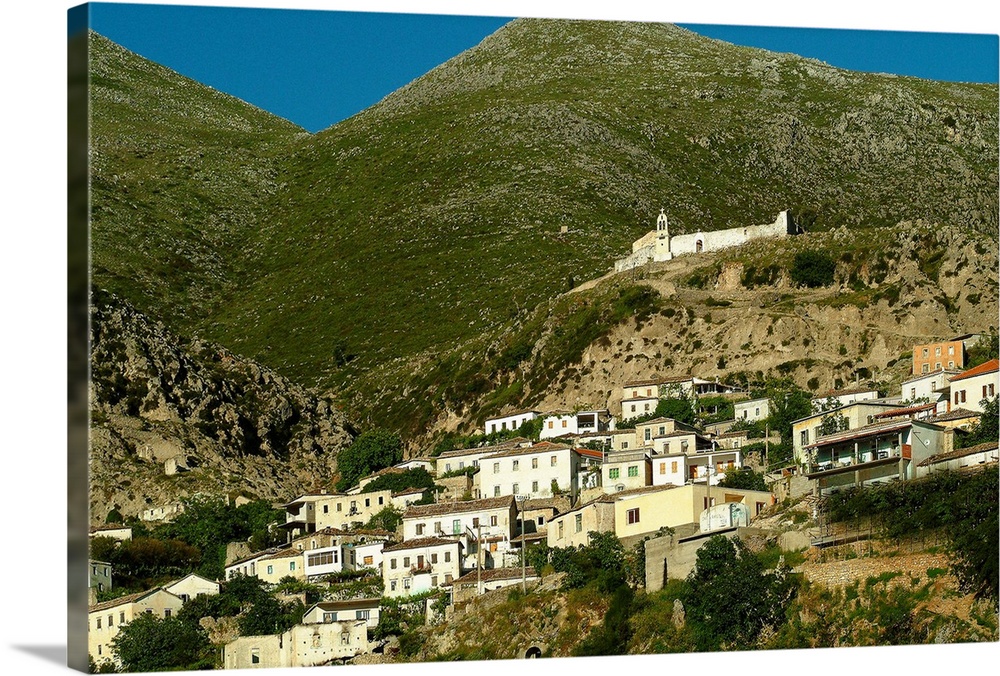 Albania, Shqip.ria, Dhermi village