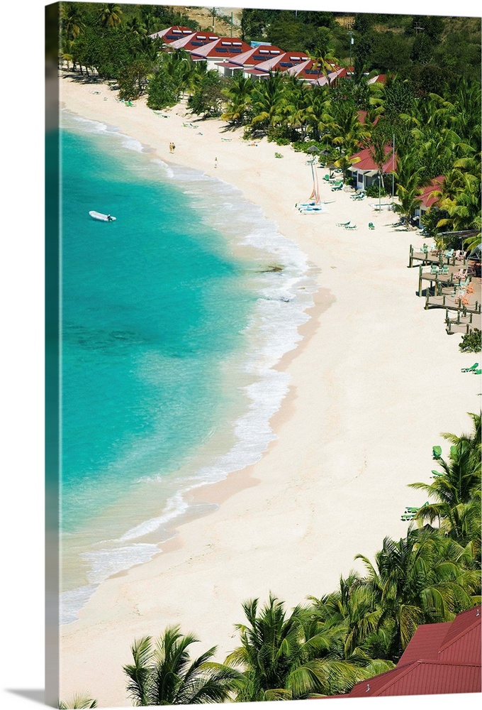 Antigua and Barbuda, Antigua, The beach of the Galley Bay Resort at Galley Bay