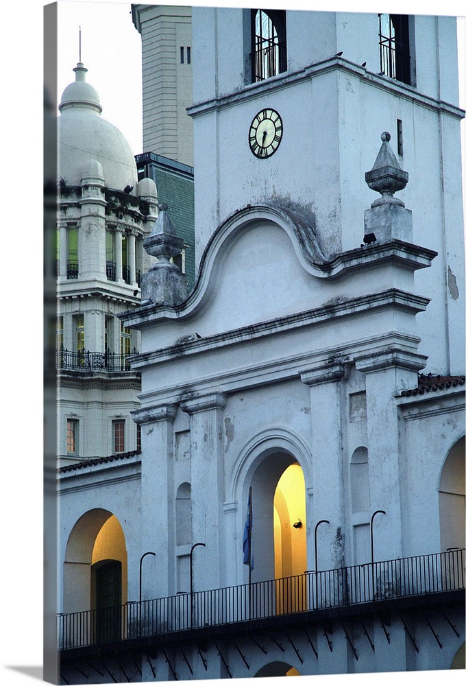Argentina, Buenos Aires, Buenos Aires, Plaza de Mayo, Clock tower