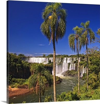 Argentina, Misiones, Iguazu National Park, Iguazu Falls, Salto Bernabe Mendez