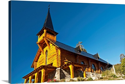 Argentina, Patagonia, Bariloche, San Eduardo chapel