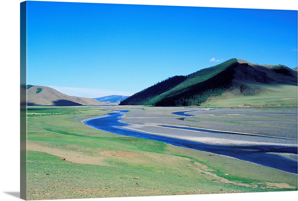 Mongolie - Province de ..v..rkhangai - Vall..e de l'Orkhon