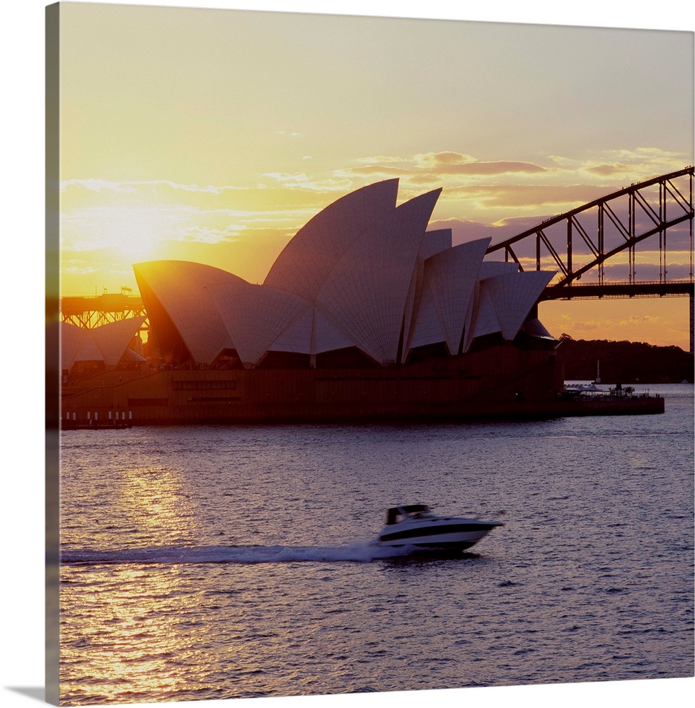 Australia, New South Wales, Sydney, Sydney Opera House and Harbour Bridge