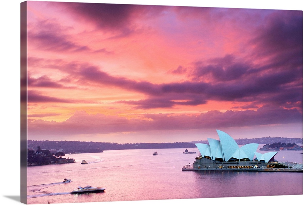 Australia, New South Wales, NSW, Sydney, Sydney Opera House, Travel Destination, Opera house before sunrise